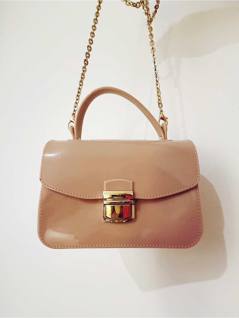 TJ Maxx Nude/Blush Jelly Purse